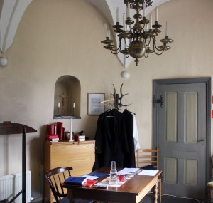 Sakristian, före 1902 gravkor.